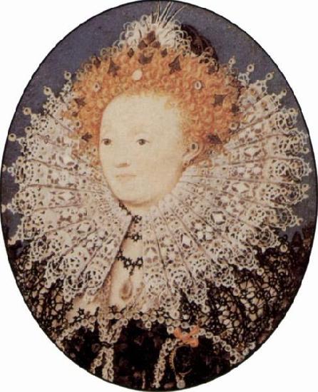 Nicholas Hilliard Portrat Elisabeth I, Konigin von England oil painting picture